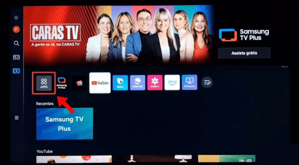 abra sua loja de apps